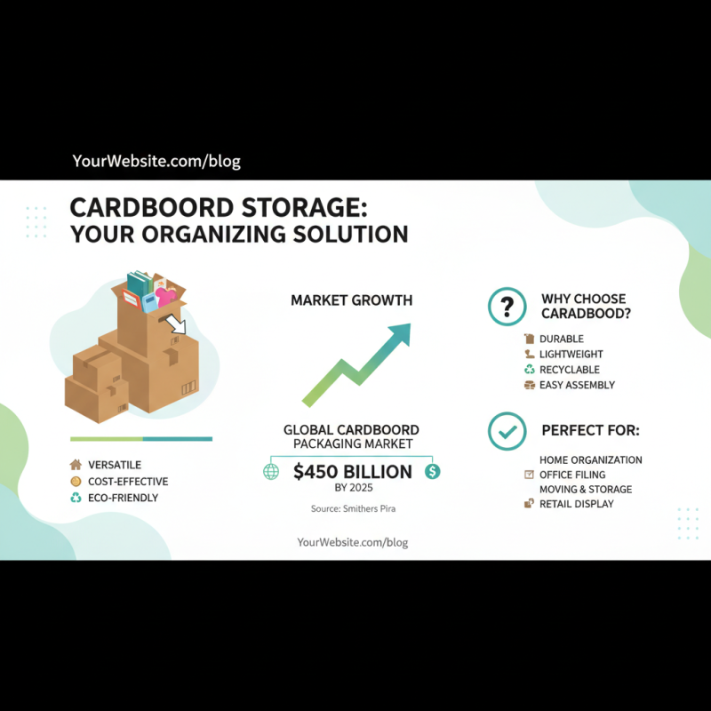 Why Choose Cardboard Storage Boxes for Organizing Your Space?