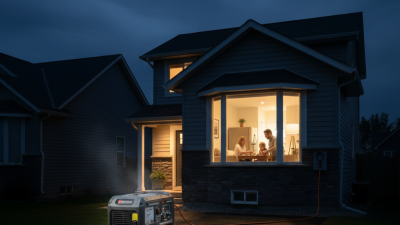 How to Choose Home Generators for Power Outages Effectively?