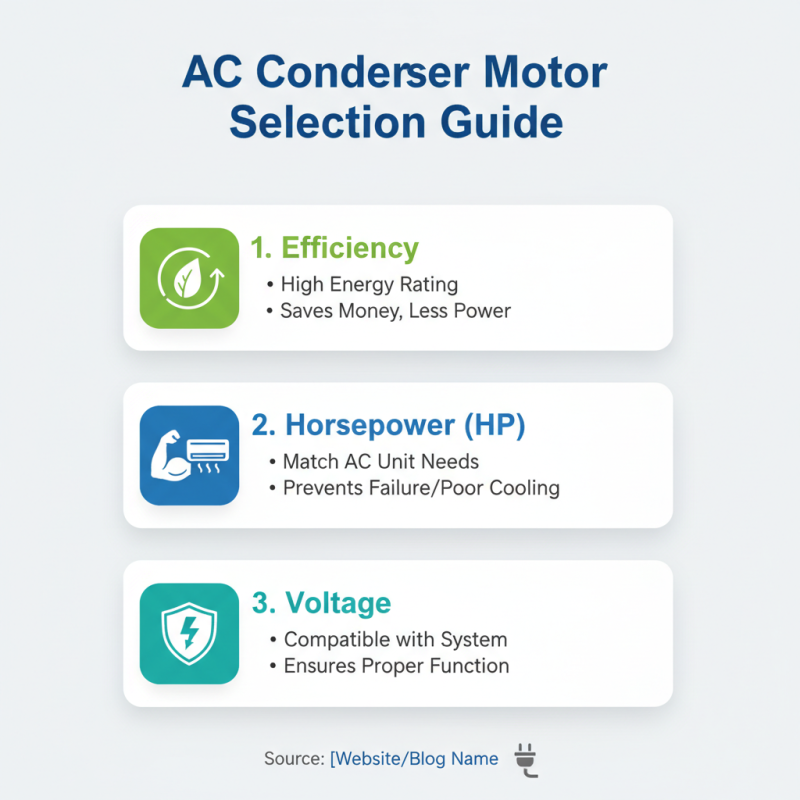 Best AC Condenser Motor Buying Guide for Optimal Performance?