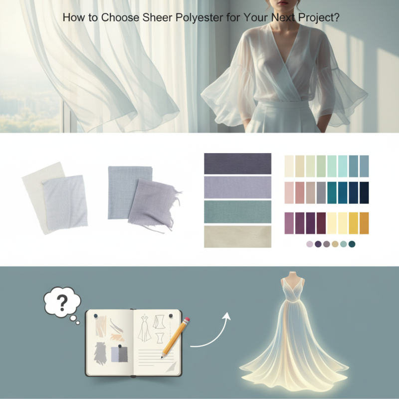 How to Choose Sheer Polyester for Your Next Project?
