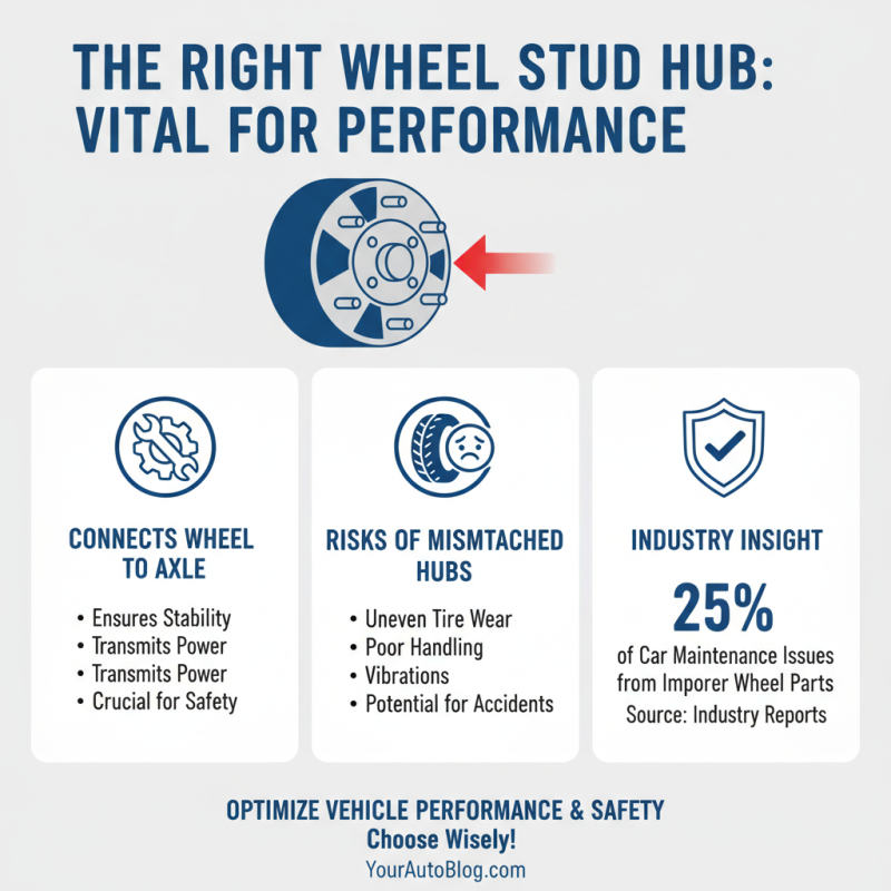 What is a Wheel Stud Hub and Why is it Important for Your Vehicle?