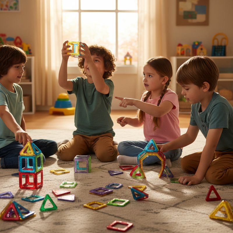 Top 10 Benefits of Light Up Magnetic Blocks for Kids Development