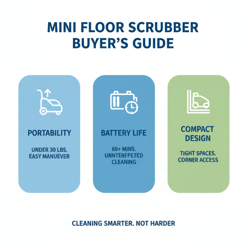 Top 5 Mini Floor Scrubber Options for Small Spaces?