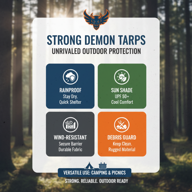 2026 How to Use Strong Demon Tarp for Maximum Durability and Protection?