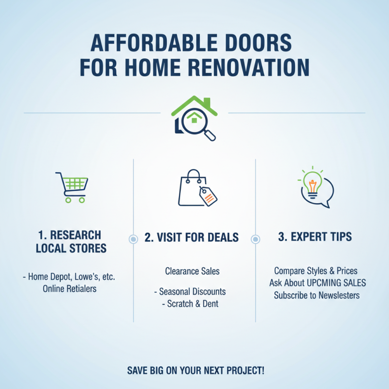How to Find Affordable Doors for Your Home Renovation?