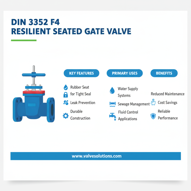 What is Din 3352 F4 Resilient Seated Gate Valve and Its Applications?