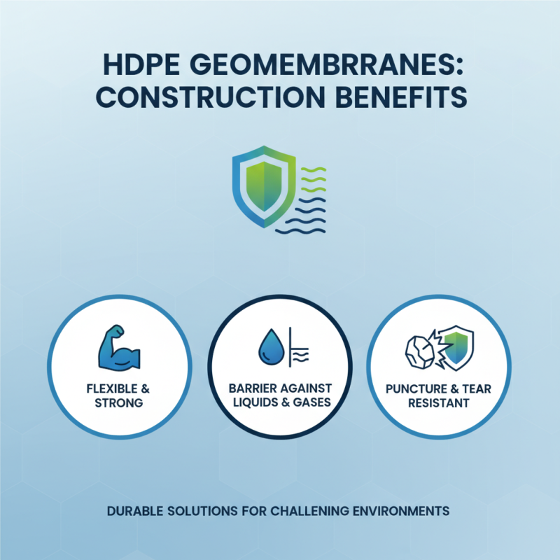2026 Top Hdpe Geo Membrane Uses Benefits and Applications?