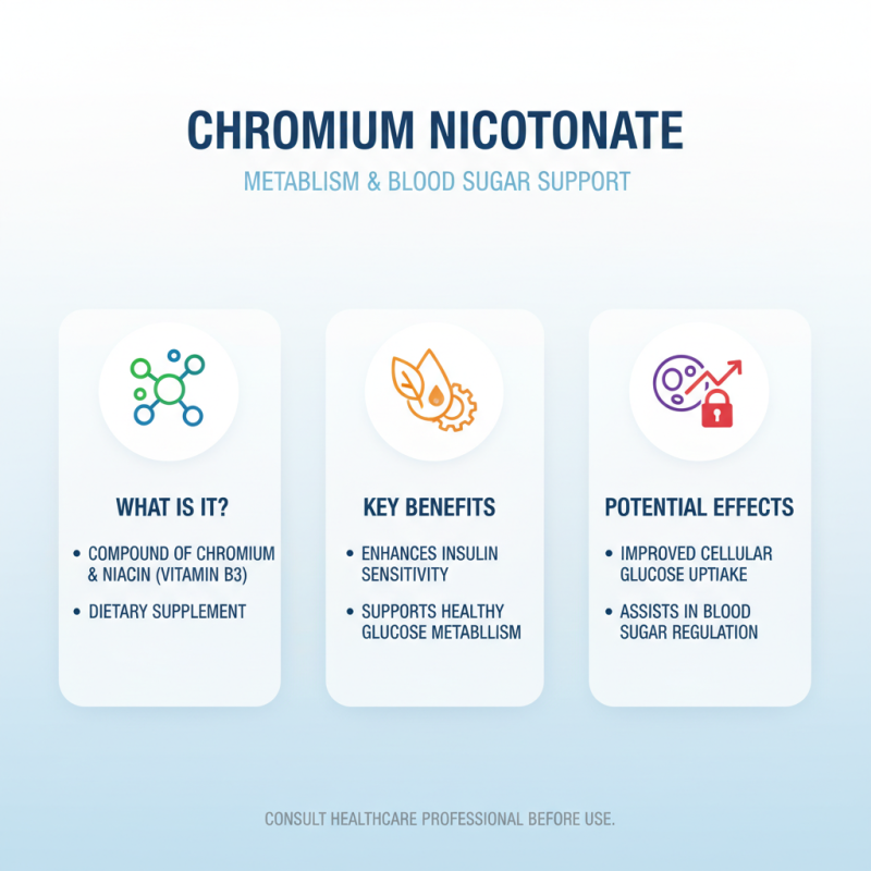 What is Chromium Nicotinate and How Does It Work?