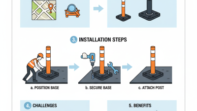 How to Install a Delineator Post with Base for Improved Road Safety?