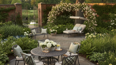 How to Choose the Best Metal Outdoor Furniture for Your Garden?