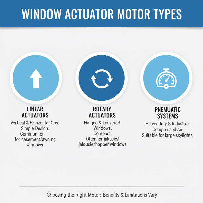 Essential Tips for Choosing a Window Actuator Motor?