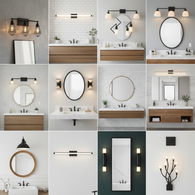 Top 10 Black Vanity Light Ideas for Your Bathroom Decor?