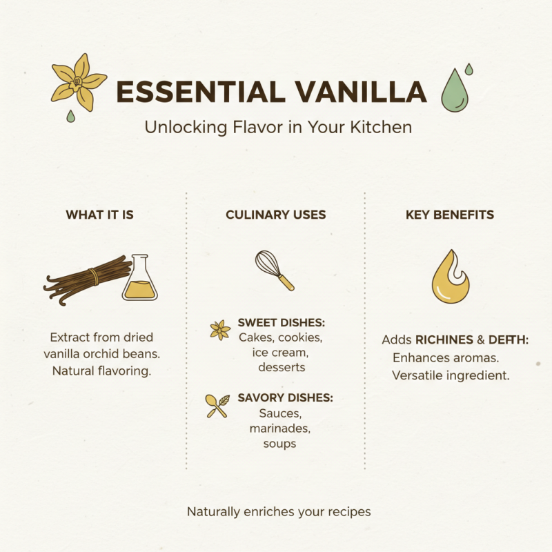 What is Essence Vanilla and How is it Used in Recipes?