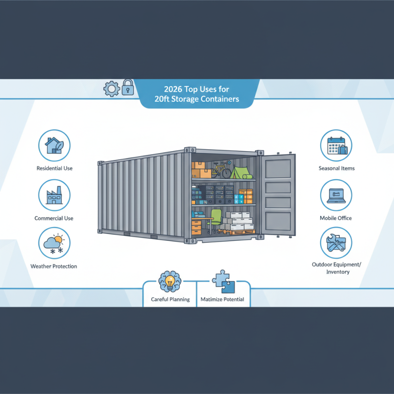 2026 Top Uses for 20ft Storage Containers What Can You Store?