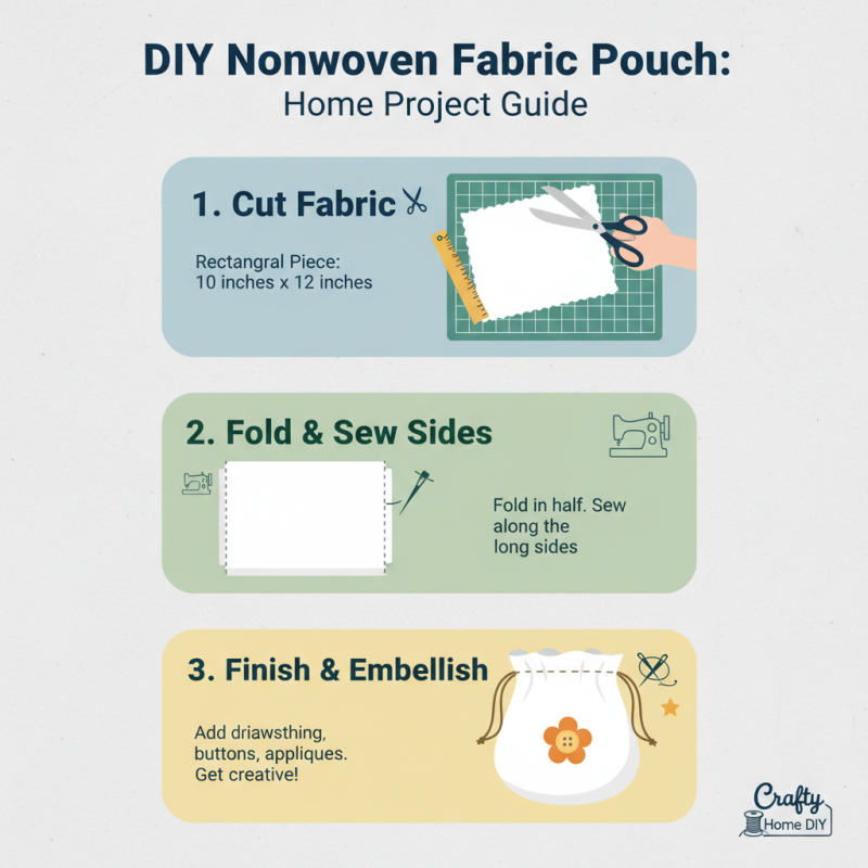 How to Make a Nonwoven Fabric Pouch at Home?