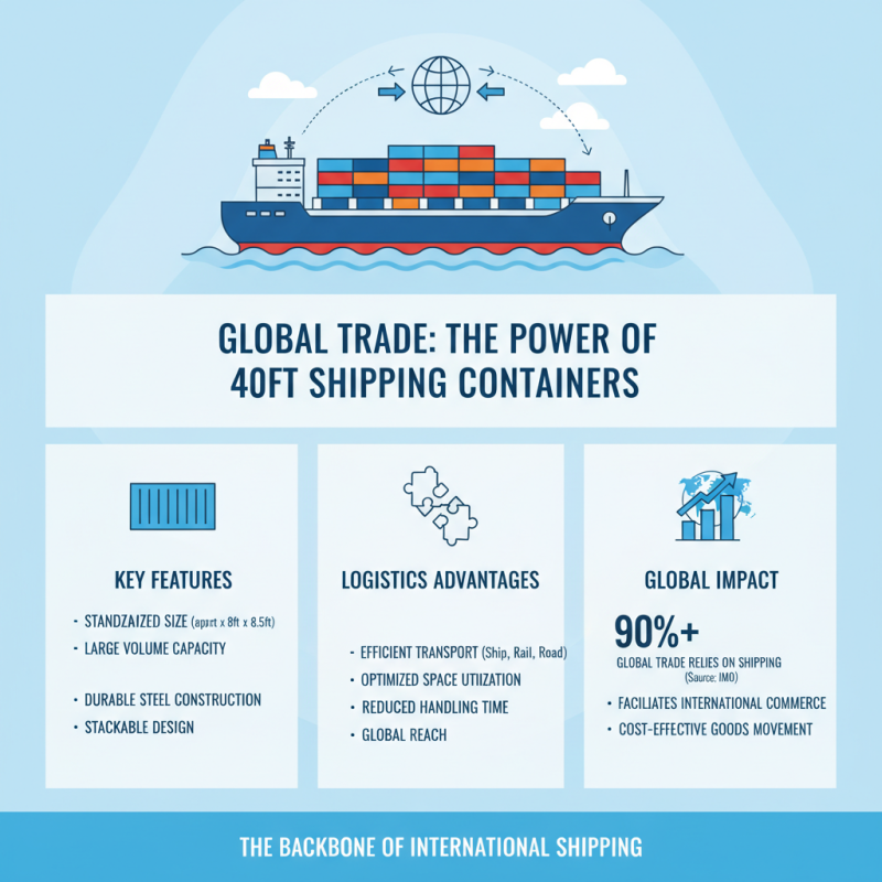 What Are the Uses of 40ft Containers in Shipping?