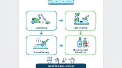How to Clean a Washroom Carpet Effectively?