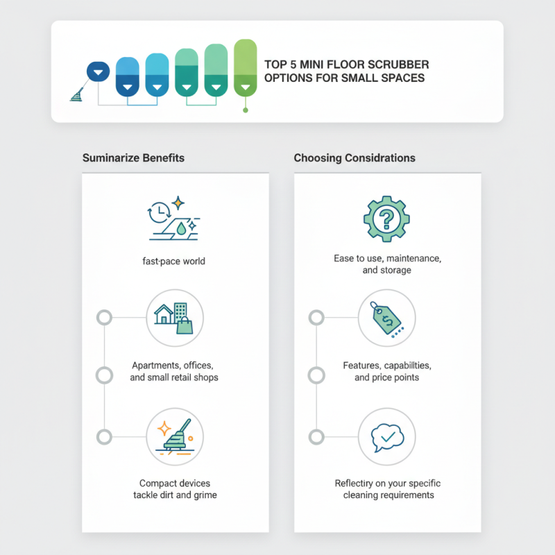 Top 5 Mini Floor Scrubber Options for Small Spaces?