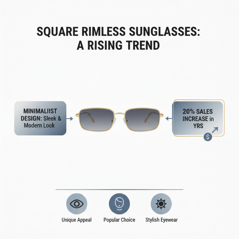 What are Square Rimless Sunglasses and Why Are They Popular?