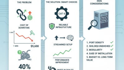 2026 Top Cat 6 Patch Panel Choices for Efficient Networking?