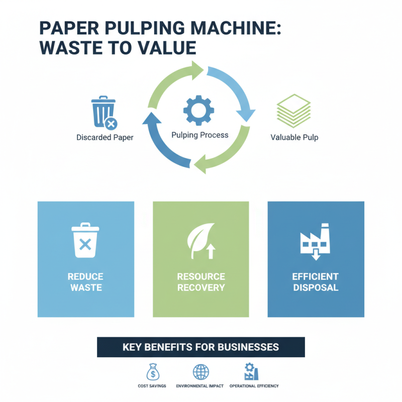 Why You Should Consider a Paper Pulping Machine for Your Business?