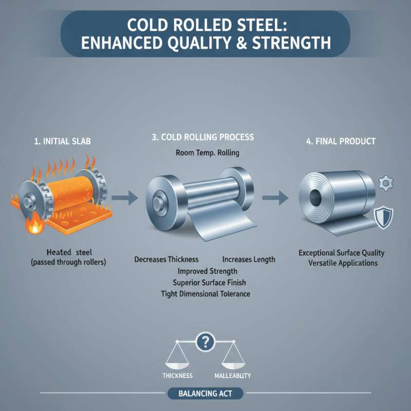 Why is Cold Rolled Steel Preferred for Manufacturing?