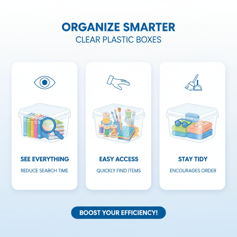 2026 How to Organize Your Space with Clear Plastic Boxes?