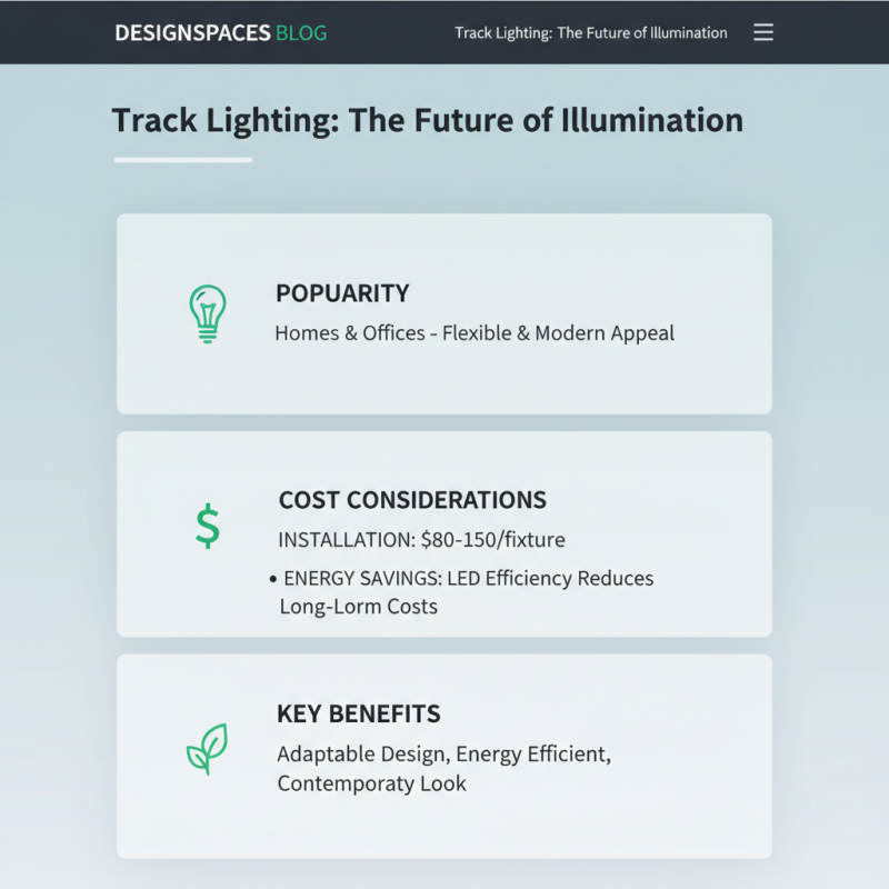 2026 Best Track Lights for Home and Office Lighting Solutions?