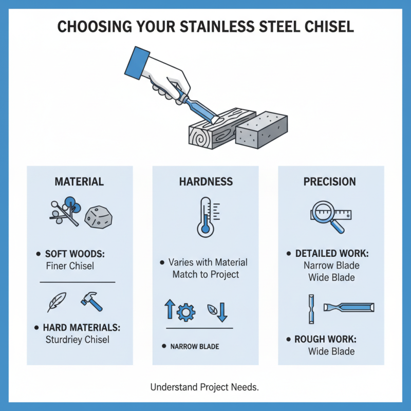 How to Choose the Right Stainless Steel Chisel for Your Project?