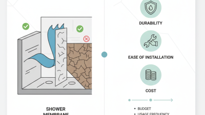 2026 How to Choose the Right Shower Membrane for Your Bathroom?