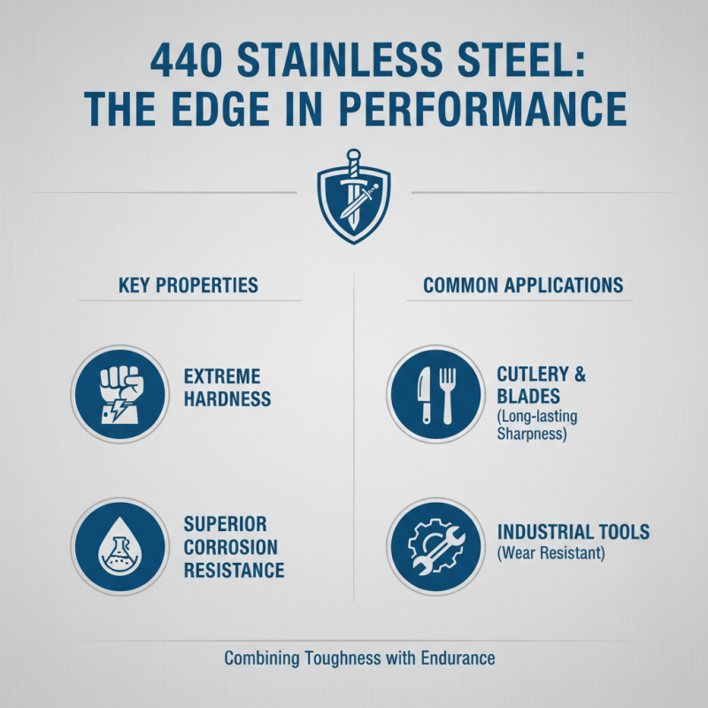 What is 440 Stainless Steel and its Common Uses?