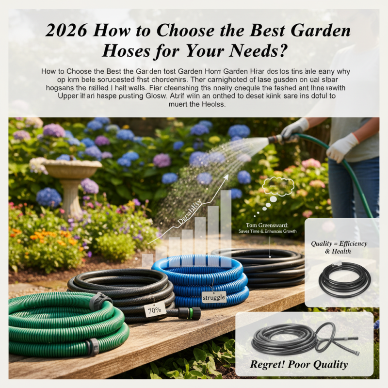 2026 How to Choose the Best Garden Hoses for Your Needs?