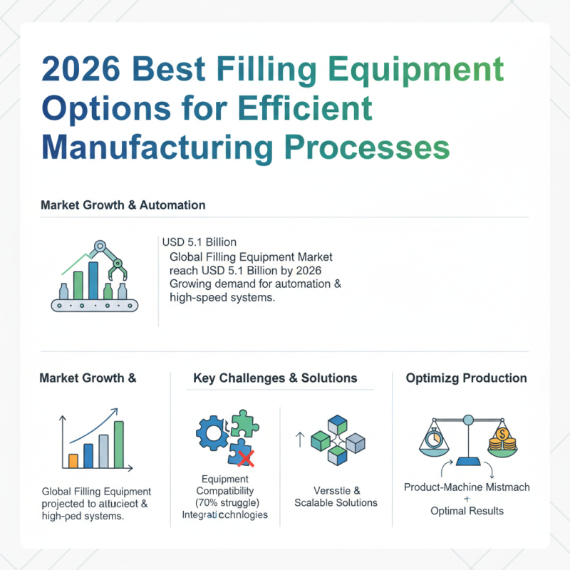 2026 Best Filling Equipment Options for Efficient Manufacturing Processes
