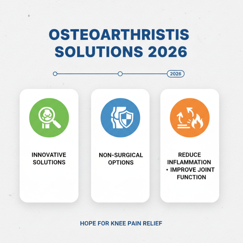 2026 Best Solutions for Osteoarthritis and Knee Replacement Options?