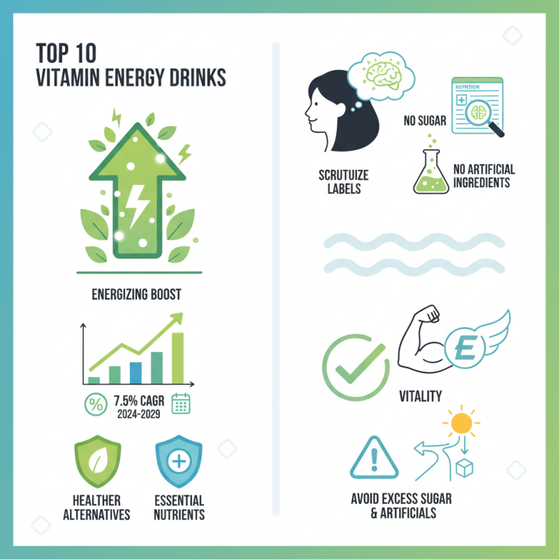 Top 10 Vitamin Energy Drinks for an Energizing Boost