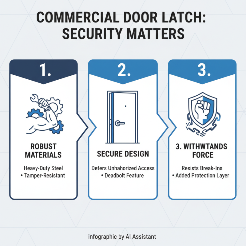 Top Commercial Door Latches for Enhanced Security and Convenience