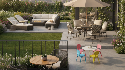 How to Choose the Best Outdoor Patio Set for Your Space?