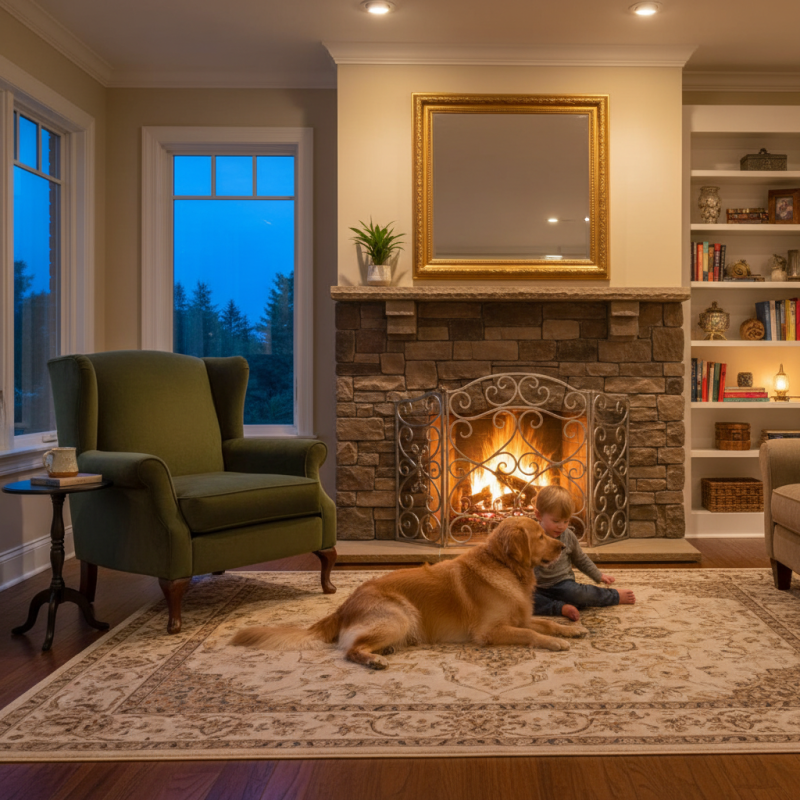 How to Choose the Best Fireplace Screen for Your Home?