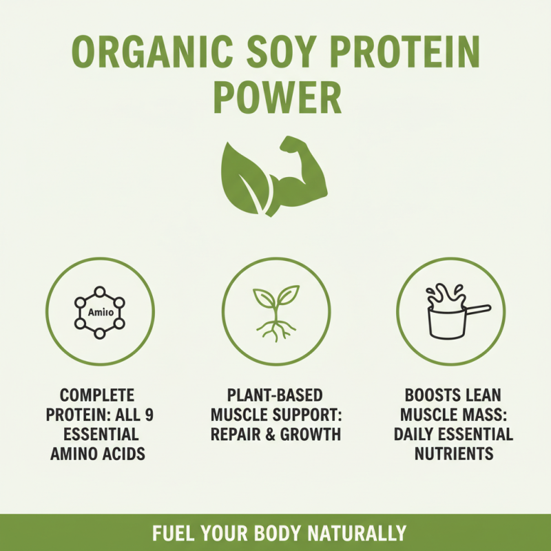 Top 10 Benefits of Organic Soy Protein Powder for Health and Fitness