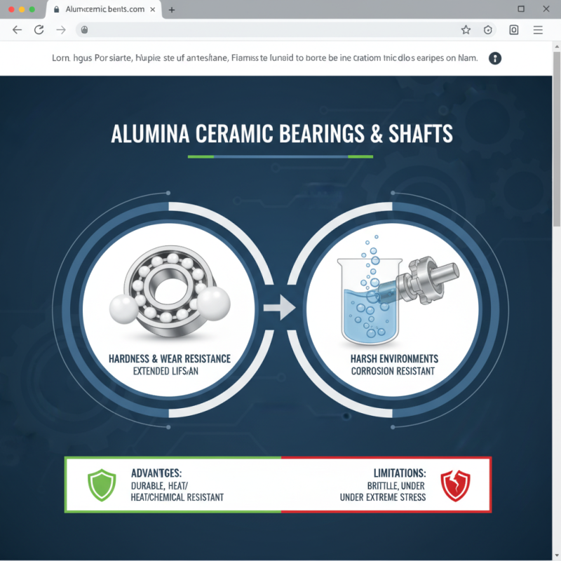 Why Choose Alumina Ceramic Bearings And Shafts for High Performance Applications?