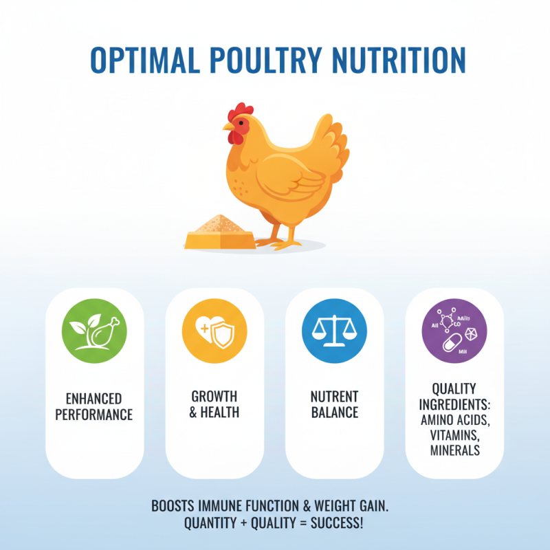 2026 Best Poultry Nutrition Strategies for Optimal Growth and Health?