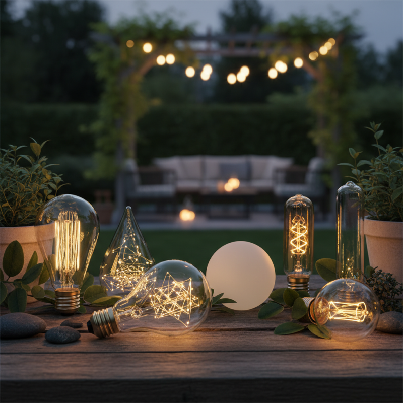 2026 Best Glass Bulb Types for Home and Garden Use?