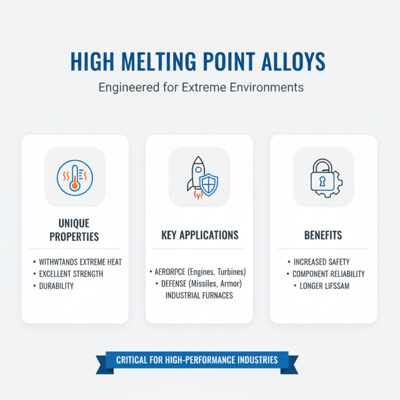High Melting Point Alloys What You Need to Know