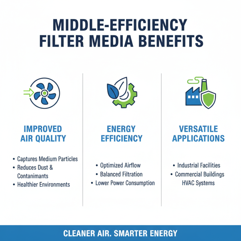 Middle Efficiency Filter Media Benefits and Applications Explained?