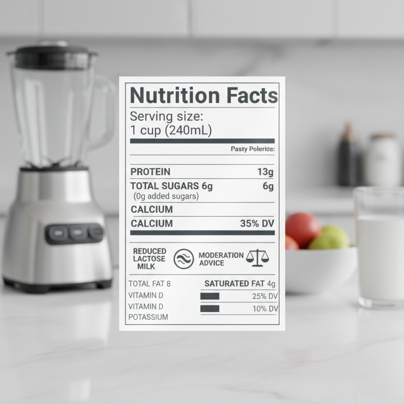 2026 Best Fairlife Whole Milk Nutrition Label Insights and Benefits?