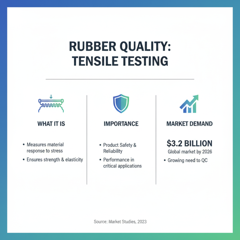 Why is a Rubber Tensile Testing Machine Essential for Quality Control?