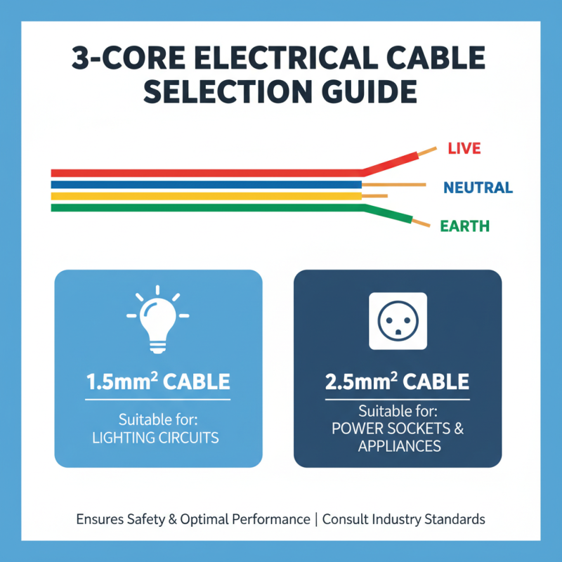 How to Choose the Right 3 Core Cable for Your Electrical Projects?