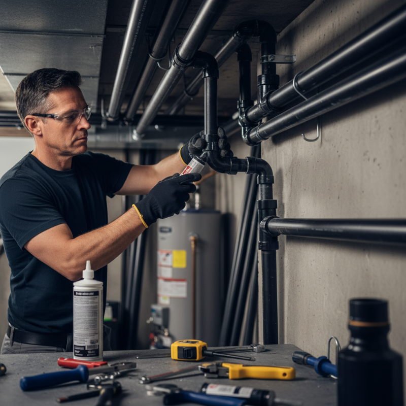 How to Use Black PVC Pipe for Plumbing Projects?