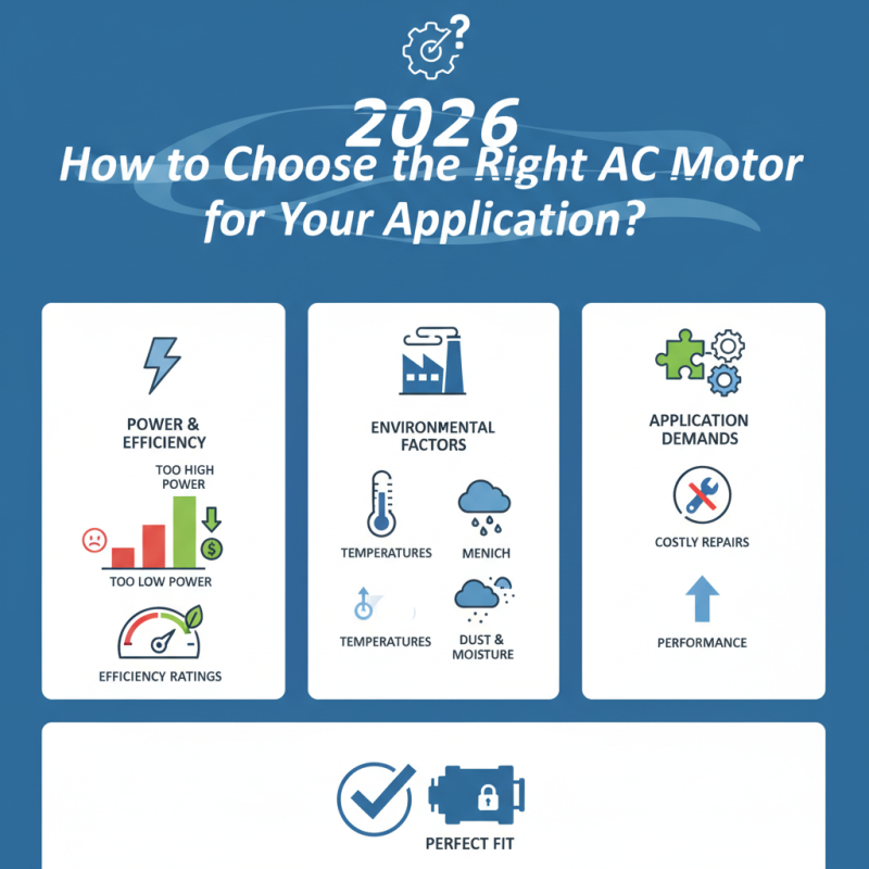 2026 How to Choose the Right AC Motor for Your Application?