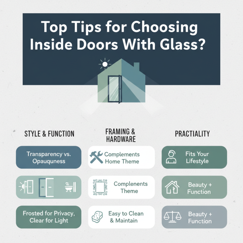 Top Tips for Choosing Inside Doors With Glass?